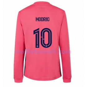 Maillot de Foot Real Madrid Luka Modrić 10 Extérieur 2020-21 Manches Longues